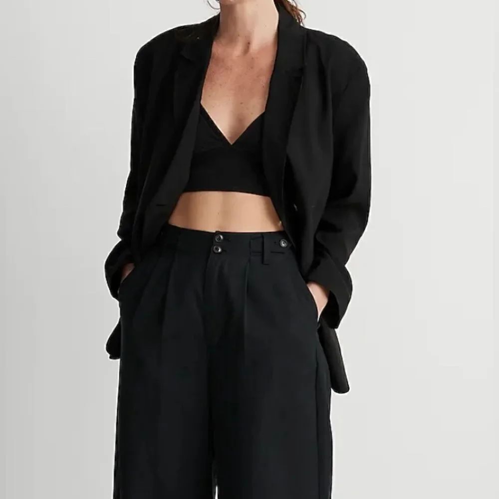 Madewell The Relaxed Blazer in Softdrape NWT Size L